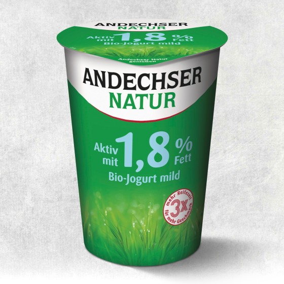 Bio-Joghurt Natur mild 1,8% Becher