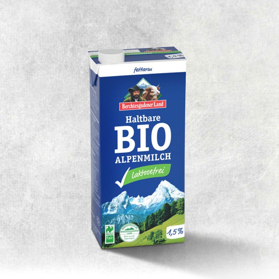 Bio H-Milch, 1,5%, laktosefrei