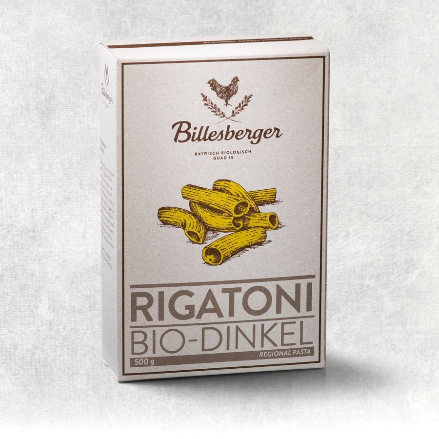 Bio-Dinkelnudeln Rigatoni