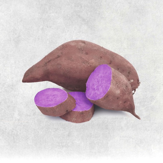 Süßkartoffel violett